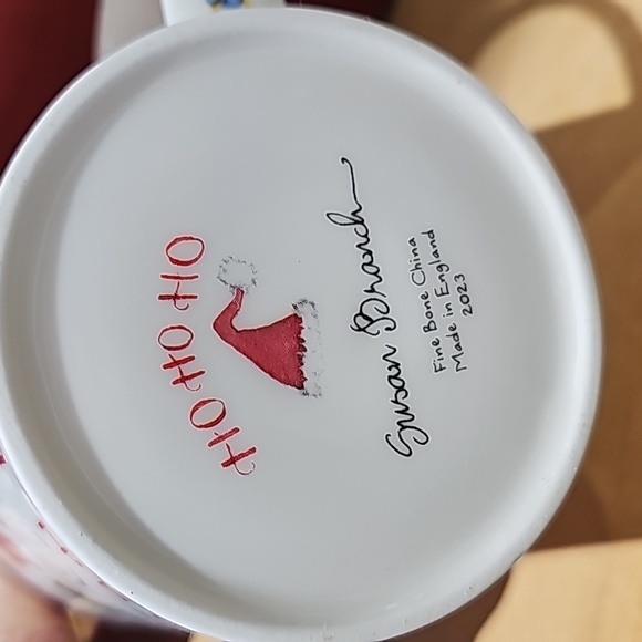 SUSAN BRANCH SANTA ho ho ho mug - Picture 2 of 5